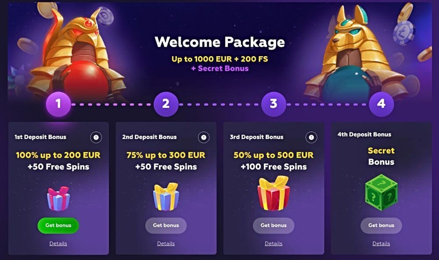 Aim for the Welcome Bonus